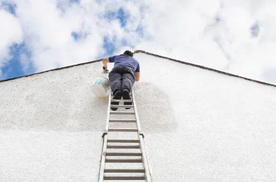 Peinture extérieure à Chazelet — façades et ravalement